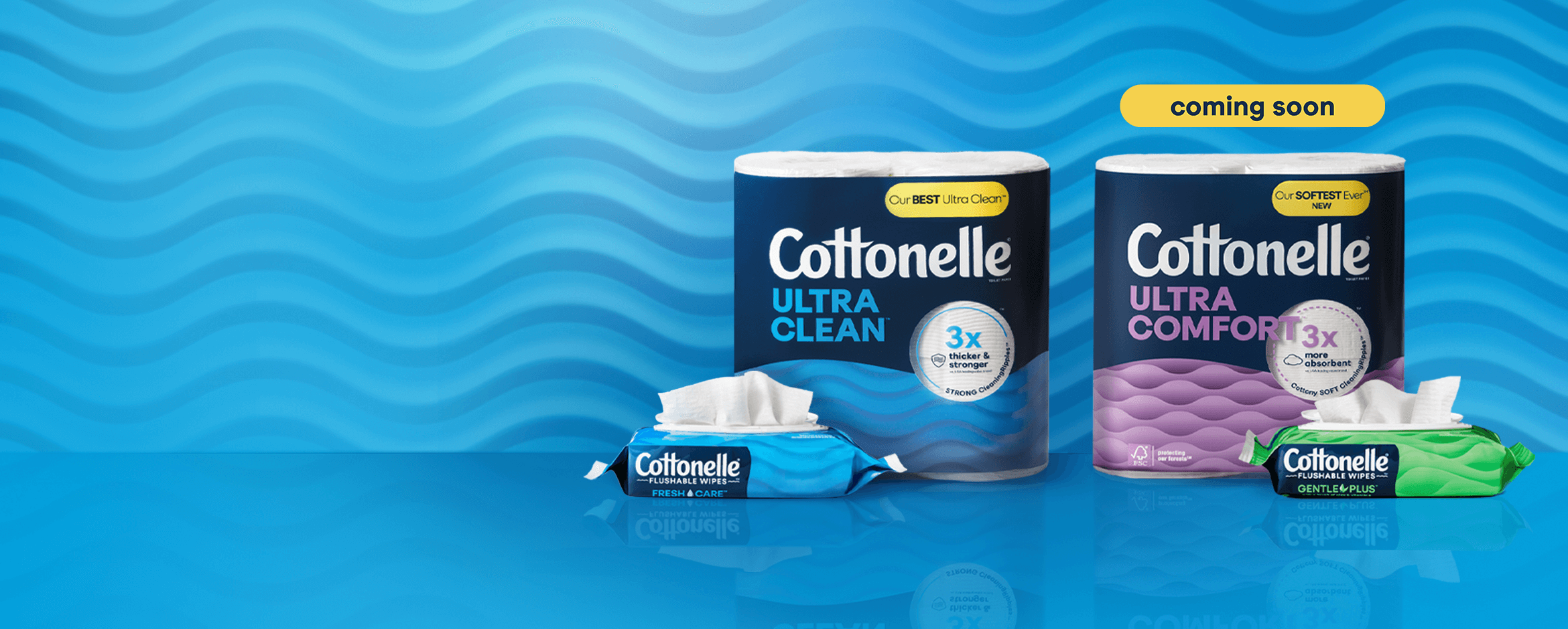 Toilet Paper & Refreshing Flushable Wipes | Cottonelle®